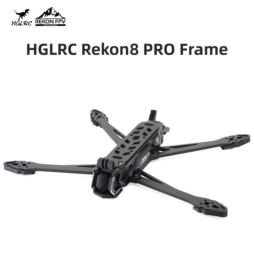 HGLRC Rekon8 PRO 8-inch long-range Frame Compatible With O4