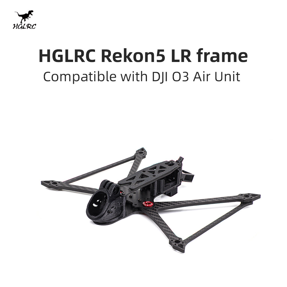 Rekon5 LR 5 inch Long Range Frame/ ultra-light Longrange FPV Drone Frame/ 4MM arm kit