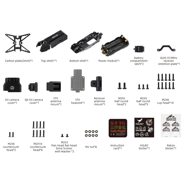 HGLRC Rekon35 V2 Frame