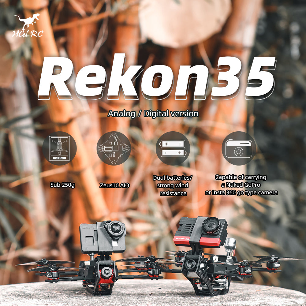 Rekon35 Nano Long Range FPV Drone - HD Version