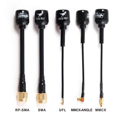HGLRC Antenne FPV Hammer 2,5 DBi 5,8 GHz – LHCP SMA Longue Portée (lot De 2)